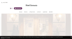 Desktop Screenshot of hotelgermania.cl
